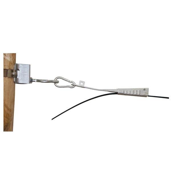 What is a fiber optic cable suspension 