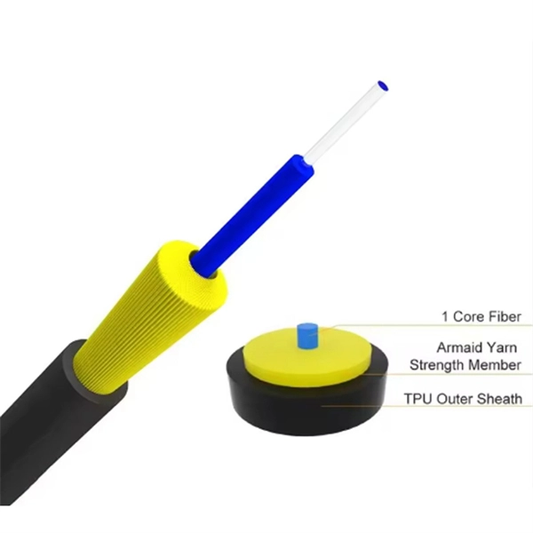 Icelandic butterfly drop cable OM3 manufacturer direct supply PDF preview