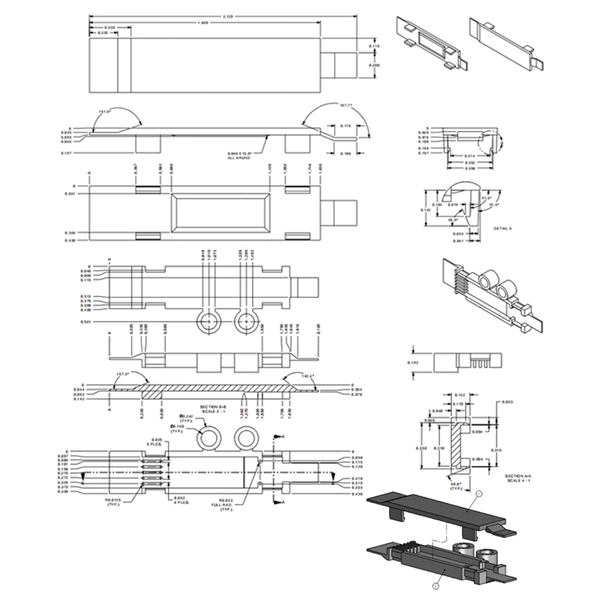 Network service cabinet composition