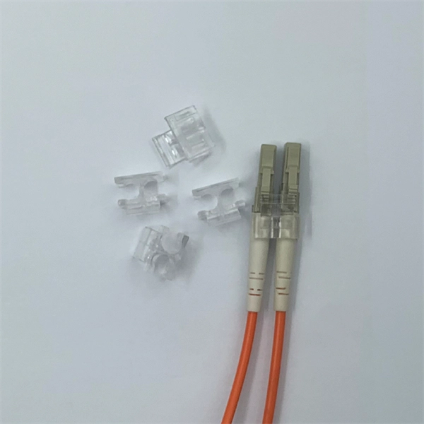 What color is multimode 10 Gigabit fiber optic cable 