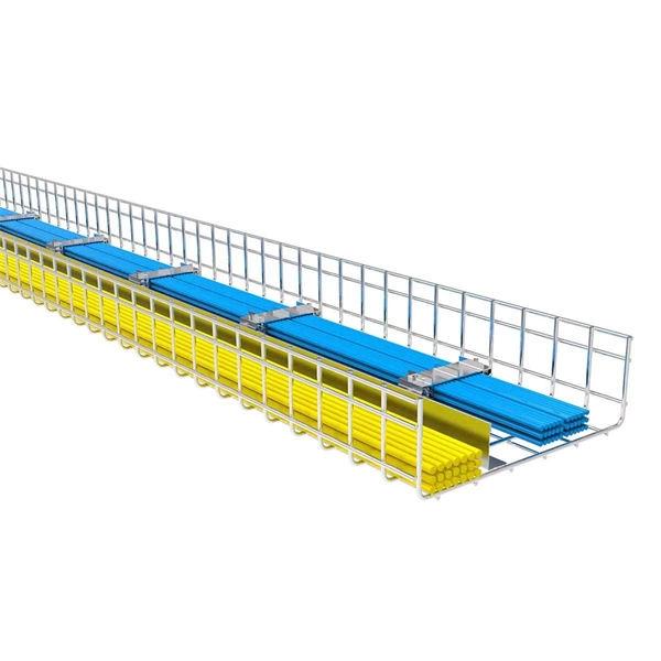 Angle iron for electrical well cable trays