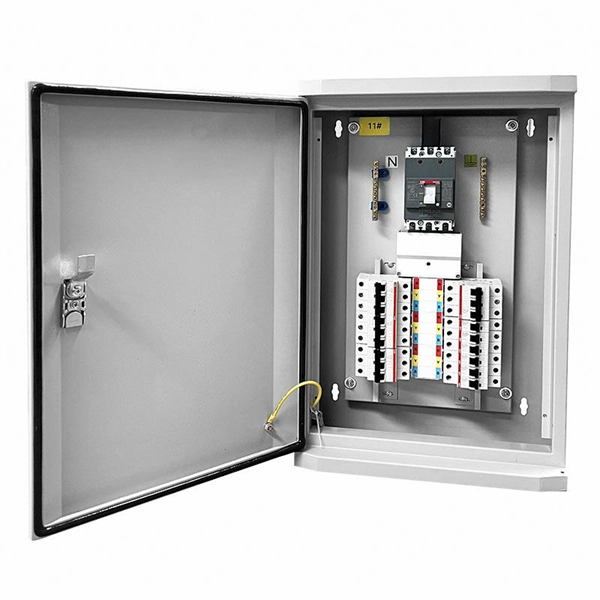 Normal wiring in a household electrical distribution box