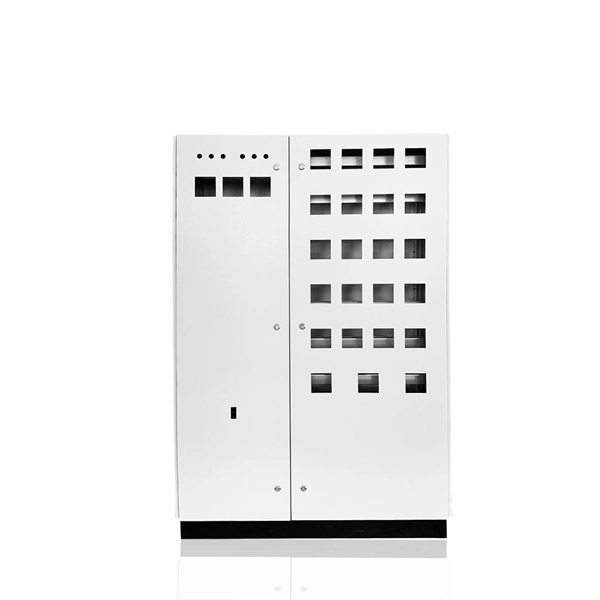 Connection accessories for vertical and horizontal cable trays in electrical wells
